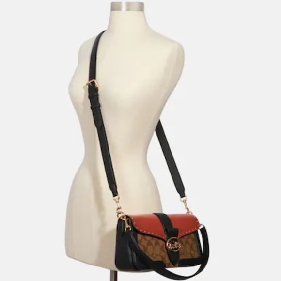 Nwt coach georgie riviera Shoulder bag 5605 - Picture 8 of 8